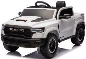 DODGE RAM 1500 auto na akumulator skóra pilot miękkie koła eva samochód 12V ZB618 
