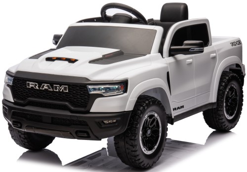 DODGE RAM 1500 auto na akumulator skóra pilot miękkie koła eva samochód 12V ZB618