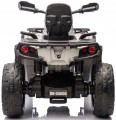 QUAD Can-Am Outlander na akumulator 4x4 skóra miękkie koła 24V 2-osobowy DK-CA005