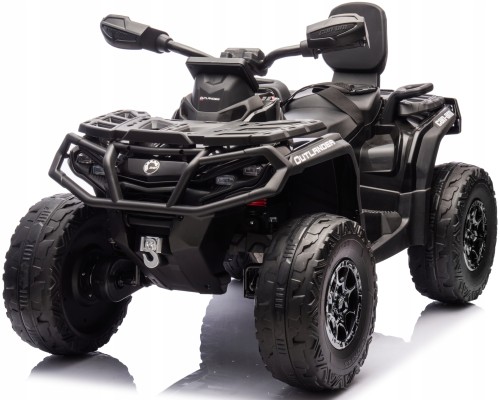 QUAD Can-Am Outlander na akumulator 4x4 skóra miękkie koła 24V 2-osobowy DK-CA005