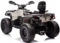 QUAD Can-Am Outlander na akumulator 4x4 skóra miękkie koła 24V 2-osobowy DK-CA005