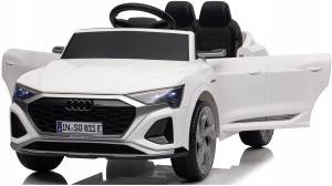 AUDI SQ8 4x4 auto na akumulator skóra pilot miękkie koła eva samochód 12V HZB-088/SQ8