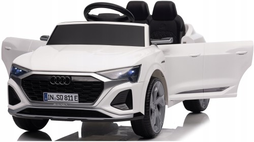 AUDI SQ8 4x4 auto na akumulator skóra pilot miękkie koła eva samochód 12V HZB-088/SQ8