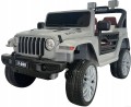 JEEP OFF ROAD 4x4 na akumulator skóra pilot auto miękkie piankowe koła eva LT598