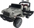 JEEP OFF ROAD 4x4 na akumulator skóra pilot auto miękkie piankowe koła eva LT598