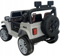 JEEP OFF ROAD 4x4 na akumulator skóra pilot auto miękkie piankowe koła eva LT598