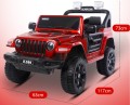 JEEP OFF ROAD 4x4 na akumulator skóra pilot auto miękkie piankowe koła eva LT598