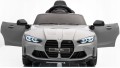 Bmw M4 auto samochód na akumulator skóra miękkie koła eva 2x45W pilot led SX2418