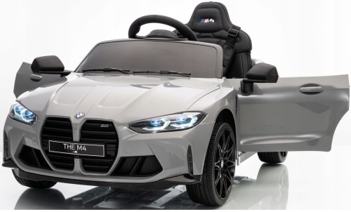 Bmw M4 auto samochód na akumulator skóra miękkie koła eva 2x45W pilot led SX2418