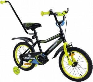 Rowerek BMX dziecięcy 16 cali rower dla dzieci świecące boczne koła LED YM-CB-8 NEW