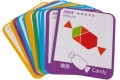 Drewniane puzzle układanka gra logiczna Montessori 17253