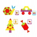 Drewniane puzzle układanka gra logiczna Montessori 17253