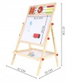 Drewniana tablica dwustronna W12B130