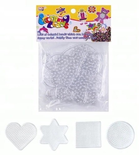 Szablon do prasowanek, do koralików do prasowania 4sztuki  CT-0010