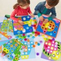 Układanka guzikowa Montessori 1260