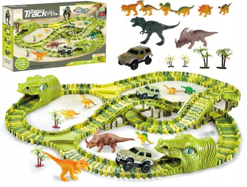 Tor wyścigowy dinozaur park 240 elementów XC256A