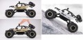 Samochód zdalnie sterowany terenowy 4x4 auto na pilota  metal buggy 36cm