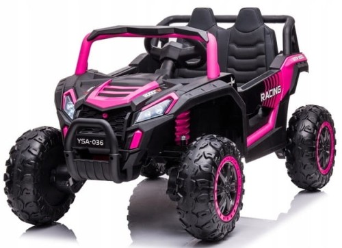 Jeep buggy 4x4 auto na akumulator 4silniki pilot miękkie koła eva skóra utv A036