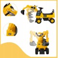 Jeździk koparka cat z ruchomą łyżką , "Cat"  caterpillar 662