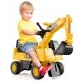 Jeździk koparka cat z ruchomą łyżką , "Cat"  caterpillar 662