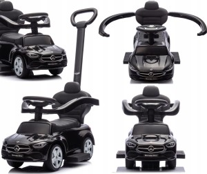 Mercedes AMG auto samochód jeździk chodzik pchacz skręt za pomocą rączki 668 