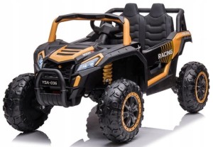 Jeep buggy 4x4 auto na akumulator 4silniki pilot miękkie koła eva skóra utv A036 