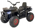 Quad na akumulator atv 4x4 skóra miękkie koła eva światła dźwięk pilot 2.4g XMX607