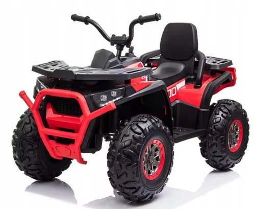 Quad na akumulator atv 4x4 skóra miękkie koła eva światła dźwięk pilot 2.4g XMX607