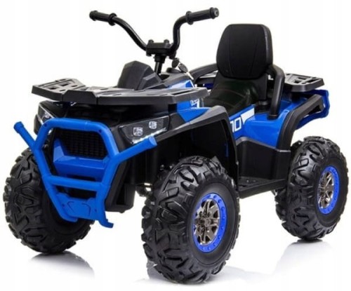 Quad na akumulator atv 4x4 skóra miękkie koła eva światła dźwięk pilot 2.4g XMX607