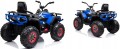 Quad na akumulator atv 4x4 skóra miękkie koła eva światła dźwięk pilot 2.4g XMX607