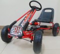 Gokart na pedały pompowane koła A-15