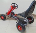 Gokart na pedały pompowane koła Duży F8