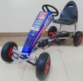 Gokart na pedały pompowane koła Duży F8