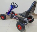Gokart na pedały pompowane koła Duży F8