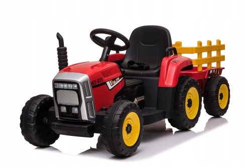 Traktor z przyczepką na akumulator Xmx611