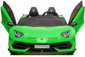 Lamborghini SVJ 2-osobowy na akumulator funkcja drift pilot skóra mp3 24V 400wat SX2028