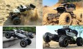 Samochód zdalnie sterowany terenowy 4x4 auto na pilota  metal buggy 36cm