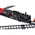 Kolejka elektryczna 7m rail king dymiąca ze światłem i dźwiękiem 19032-2