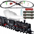 Kolejka elektryczna 7m rail king dymiąca ze światłem i dźwiękiem 19032-2