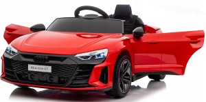 Audi e-tron gt rs na akumulator skóra pilot auto 4x4 miękkie koła eva QLS-6888  