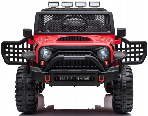 Jeep auto na akumulator skóra miękkie koła eva pilot 4x silnik 12v10ah 4x4 jeep-4x4_12v10ah_xmx617_